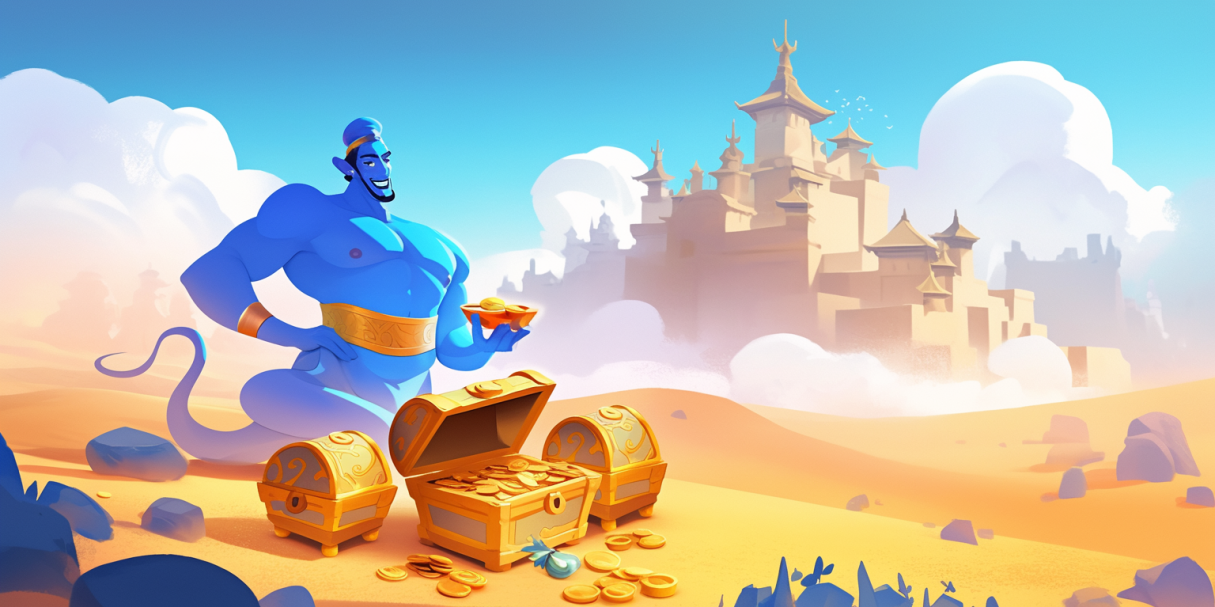 Three chests from the Genie